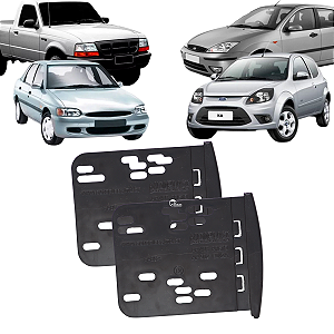 Moldura Painel 2 Din Multimidia Dvd Mp5 Focus Ka Escort F250 Ranger F-350 F-4000
