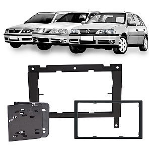 Moldura Painel 2 Din Multimidia Dvd Mp5 Gol Parati Saveiro G3 2000 a 2005
