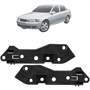 Par Guia Suporte Parachoque Dianteiro Vectra 1997 1998 1999 2000 2001 2002 2003 2004 2005