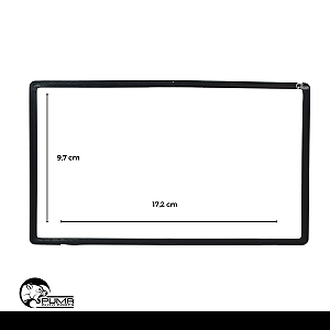 Moldura Painel 2 Din Multimidia Dvd Mp5 Spin Activ LS Cobalt Lt Onix Prisma