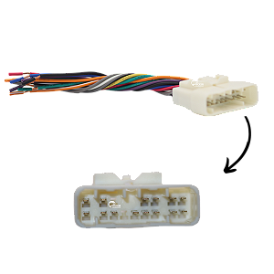 Chicote Para Radio Plug Adaptador Conector S10 Chevrolet