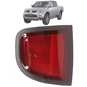 Olho De Gato Parachoque Traseiro L200 2008 2009 2010 2011 2012 2013 2014 2015 Esquerdo