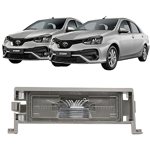 Lanterna Luz Da Placa Sem Soquete Etios Sedan Toyota Etios 2012 Até 2019