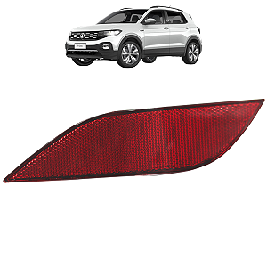 Refletor Olho De Gato Parachoque Traseiro Esquerdo T-Cross 2019 2020 2021 2022