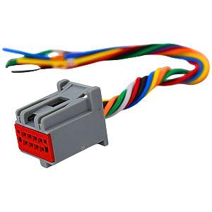 Chicote Controle Painel Do Ar Condicionado Vw Fox 8 Vias