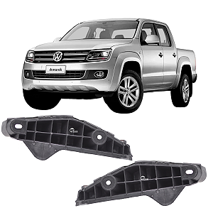 Par De Guia Parachoque Dianteiro Amarok 2010 2011 2012 2013 Até 2016