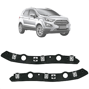 Par Suporte Guia Parachoque Dianteiro Ecosport 2017 até 2021