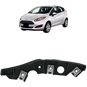 Guia Parachoque Dianteiro New Fiesta 2013 até 2019 Esquerdo
