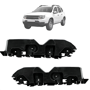 Par Guia Parachoque Dianteiro Duster 2011 Até 2020 Oroch 2015 Até 2020