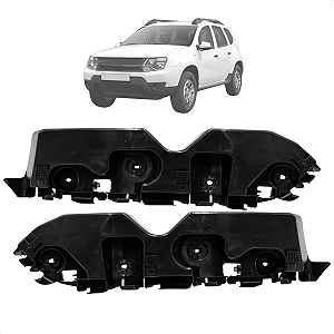 Par Guia Parachoque Dianteiro Duster 2011 Até 2020 Oroch 2015 Até 2020