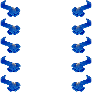Conector Derivação Emenda Cabos E Fios 1,5 A 2,5mm- 10un