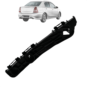 Suporte Guia  Para-choque Traseiro Etios 2013 2014 Até 2021