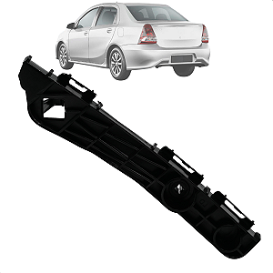 Guia do Parachoque Traseiro Lado Esquerdo Para Etios 2013 2014 2015 Até 2021