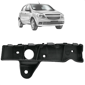 Guia Parachoque Dianteiro Agile 2010 Até 2014 Montana 2011 Até 2021 Lado Esquerdo