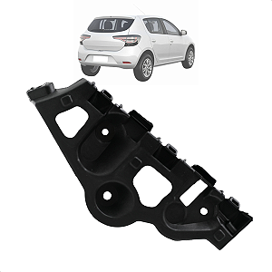 Guia Suporte Parachoque Traseiro Sandero 2015 16 17 18 19 2020 2021 2022
