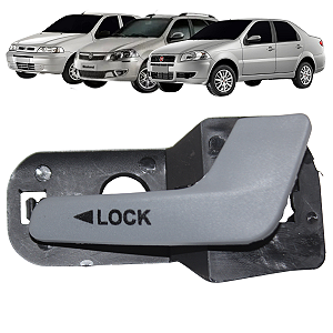 Maçaneta Gatilho Puxador Interno Palio Weekend Siena 2004 2005 2006 2007 2008 2009 2010 2011 2012