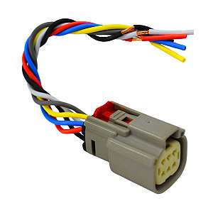 Chicote Plug Conector 6 Vias Injeção Eletrônica Linha Ford