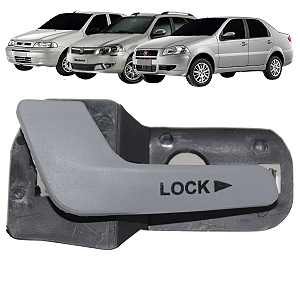 Maçaneta Interna Lado Esquerdo Palio Weekend Siena 2004 2005 2006 2007 2008 2009 2010 2011 2012