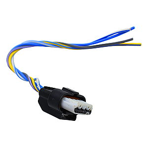 Chicote Plug Conector 4 Vias Injeção Eletrônica Linha Ford