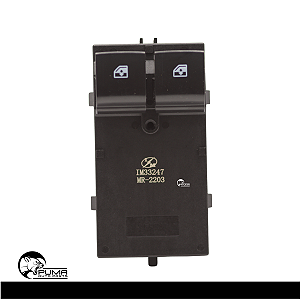 Botão Vidro Elétrico Duplo Cobalt Prisma Onix Spin 2013/...