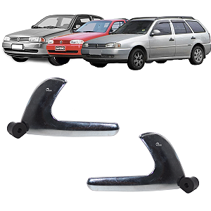 Par Gatilho Maçaneta Interna VW Saveiro Gol Parati G2 G3 Cromado Dianteira Traseira