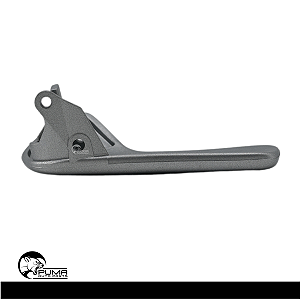 Maçaneta Interna Gatilho Porta VW Gol Saveiro G5 G6 G7 Voyage G5 G6 Cinza