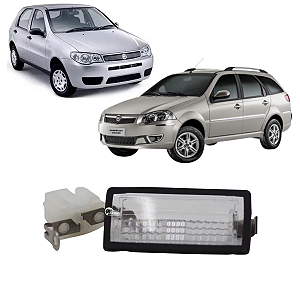 Lanterna Luz Placa Com Soquete Fiat Palio 2004 Até 2008 Weekend 2004 Até 2017