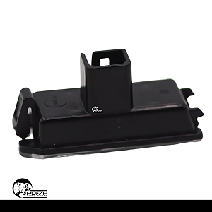 Lanterna Luz De Placa Com LED Fiat 500 2012em diante Conector Quadrado