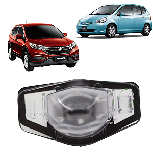Lanterna Luz De Placa Honda Fit 2004 Até 2014 Crv 2012 Até 2016