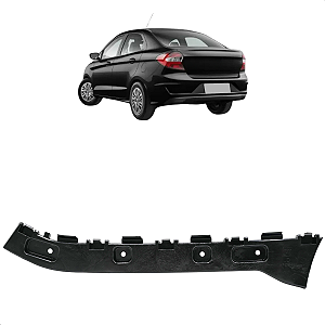 Guia Direita Parachoque Traseiro Ford Ka Sedan 2015 2016 2017 2018