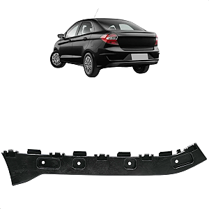 Guia Esquerdo Parachoque Traseiro Ford Ka Sedan 2015 2016 2017 2018