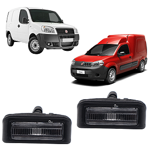 02 Lanterna Placa Com Soquete Fiorino 2013 Até 2021 Doblo 2002 Até 2021