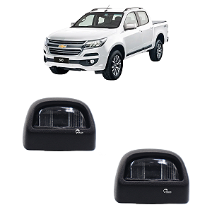 Par Lanterna Luz Placa Gm S10 2012 2013 2014 2015 2016 2017 2018 2019 2020 Sem Soquete