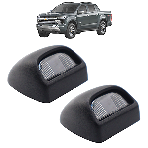 Par Lanterna Luz Placa Gm S10 2012 2013 2014 2015 2016 2017 2018 2019 2020 Sem Soquete