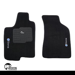 Tapete Siena 2001 2002 2003 2004 2005 2006 2007 Carpete Logo Bordado