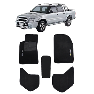 Tapete S10 2012 2013 2014 2015 A 2018 Carpete Logo Bordado