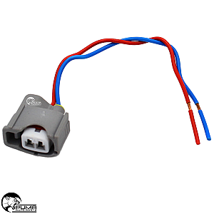 Conector Plug Chicote P/ Bico Injetor Toyota Corolla/Fielder Hilux