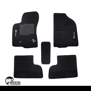 Tapete Fiat Strada 2020 2021 Carpete Logo Bordado
