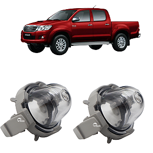 2 Lanterna Luz Placa Com Soquete Toyota Hilux 2005 2006 2007 2008 2009 2010 2011 2012 2013 2014
