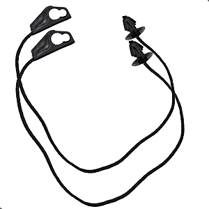 Par Cordão Bagagito Tampão Porta Malas Fox Gol Parati G2 G3 G4 Polo