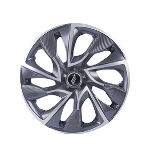 Kit 4 Calotas Prata Aro 13 DS4 Silver Cup