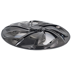 Kit 4 Calota Esportiva Aro 13 Nitro Preto Universal