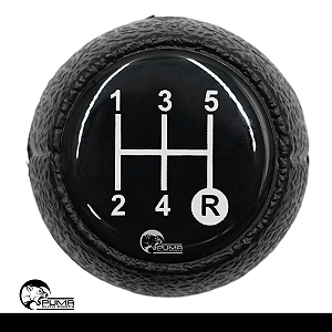 Manopla Bola Cambio Parati Saveiro Gol G3 1999 2000 2001 2002 A 2005 Preta