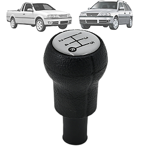 Bola Manopla De Cambio Gol Parati Saveiro G3 1999 2000 2003 2004 2005 Prata