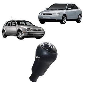Manopla Bola Cambio Golf 1996 A 2006 Audi A3 1997 A 2000 Polo Classic 1999 a 2007 Preta