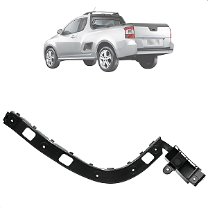 Guia Parachoque Traseiro Direita Montana 2011 2012 2013 2014 2015 Até 2021 Direito