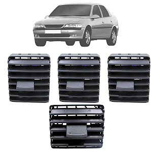 Kit 4 Difusor Ar Central Lateral Vectra 1997 1998 Até 2005