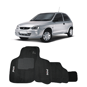 Tapete Corsa Wind 1994 1995 1996 1997 1998 1999 2000 2001 2002 Carpete Logo Bordado