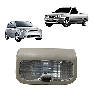 Lanterna Central Teto Ford Fiesta 1996 1997 1998 1999 Até 2006 Courier 1997 1998 1999 Até 2001