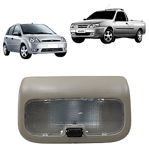 Lanterna Central Teto Ford Fiesta 1996 1997 1998 1999 Até 2006 Courier 1997 1998 1999 Até 2001